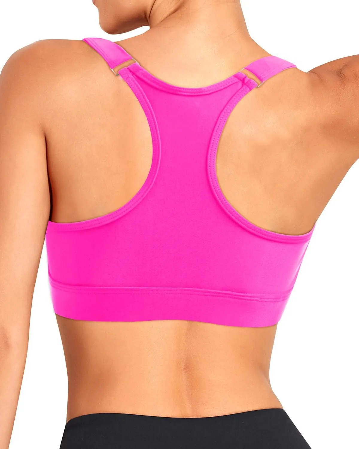Tempt Me Women Sports Bra Bikini Tops Racerback Bathing Suits Top Padded Swim Tops Only