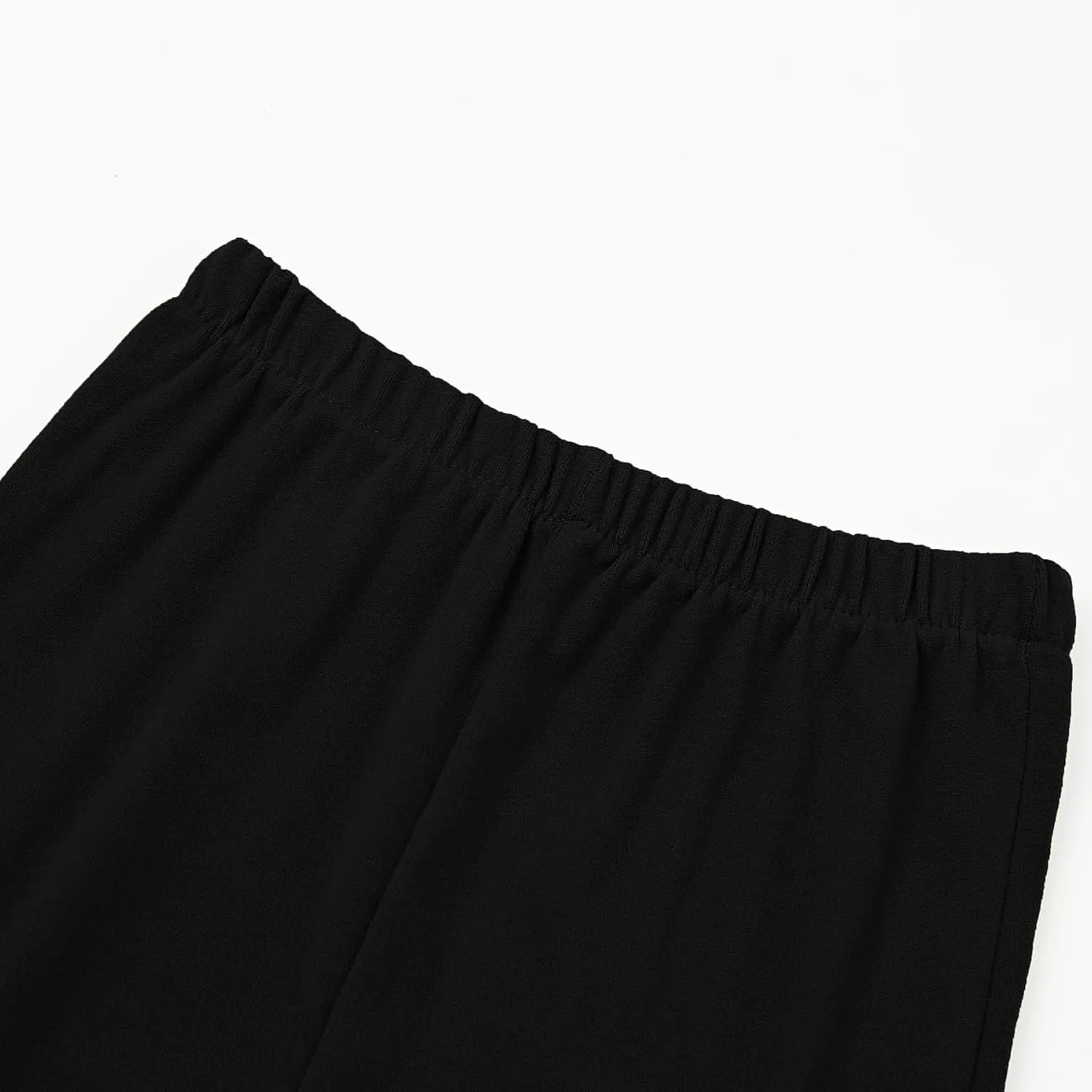 Toddler Girl Flare Pants Leggings for Girls Black Fleece Lined Warm Bell Bottoms Leggings Wide Leg Pants