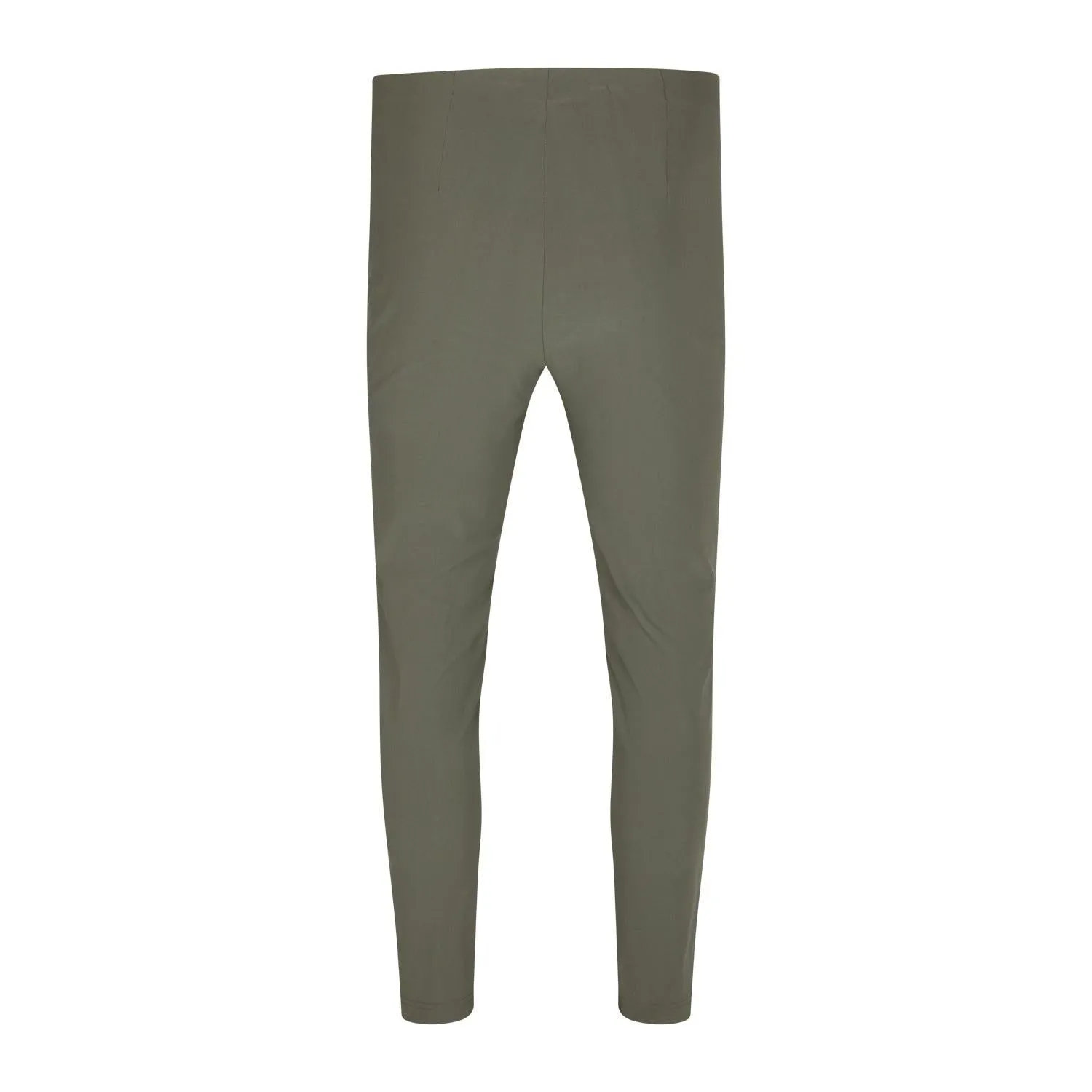 Trousers slim stretch olive