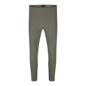 Trousers slim stretch olive