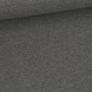 Waffle Knit Jersey, Dark Grey Mottled