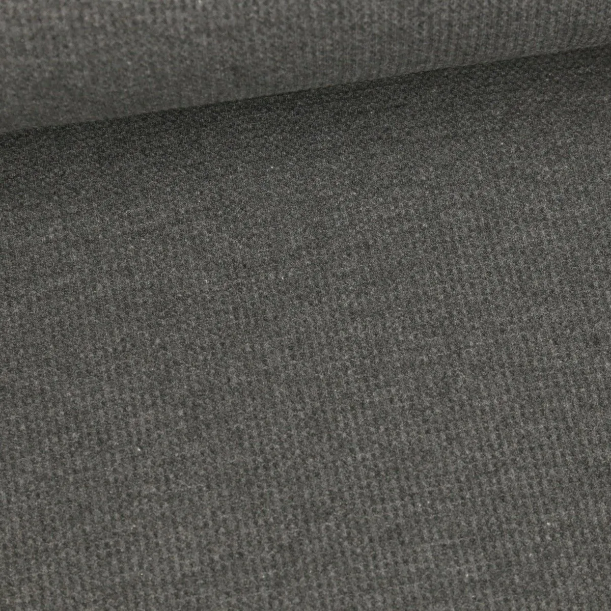 Waffle Knit Jersey, Dark Grey Mottled