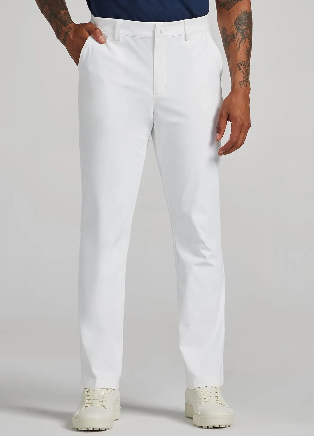 Willit Mens Golf Pants Stretch Dress Pants Quick Dry Work Business Slacks Casual Pants with 4 Pockets 30"/32"/34"