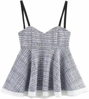 Women Sleeveless Backless Sexy Tanks Tops Casual Vest Solid Color Corset Camisole