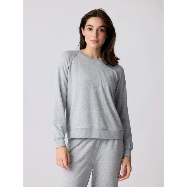 Women's Bamboo Lightweight Fleece Crew