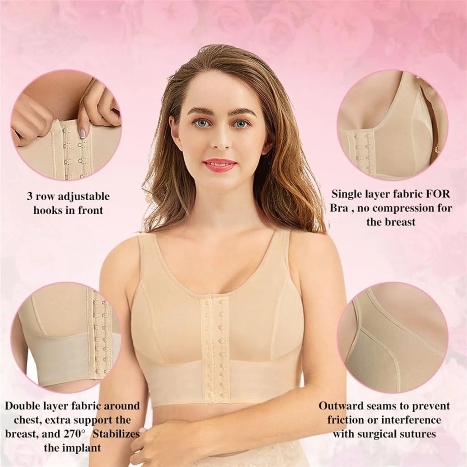 Women's Compression Tank Tops Tummy Control Workout Tops Shapewear Camisole Cami Shaper with