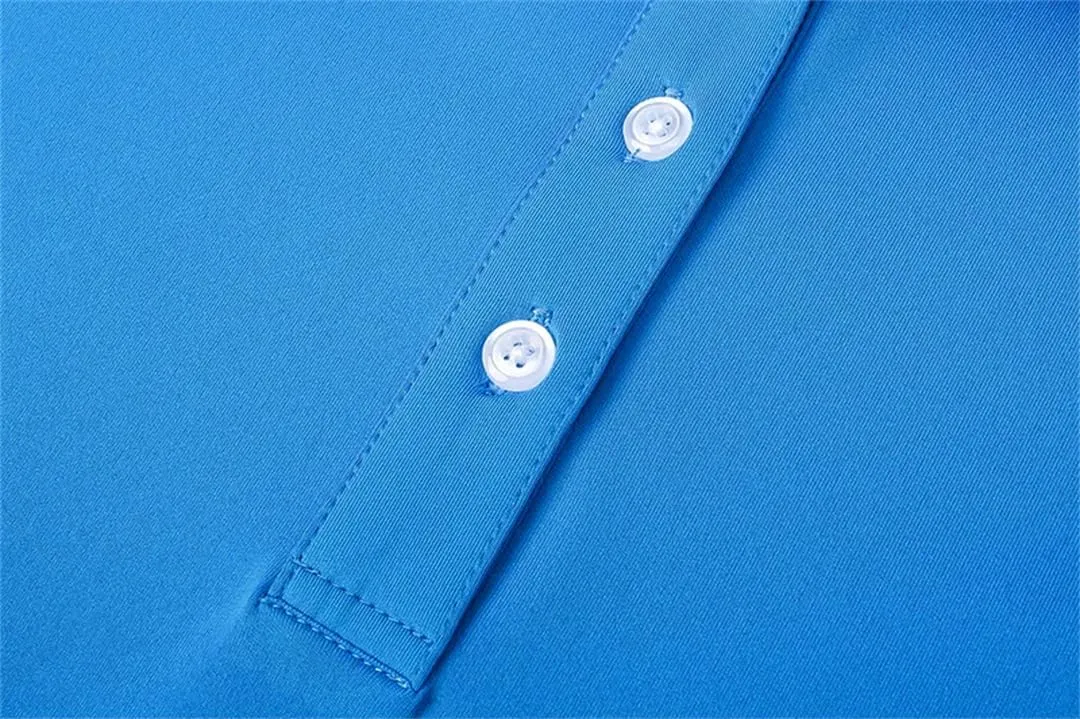 Women's Golf T Shirt Long Sleeve Polo Shirts Quick Dry Protection Lightweight Athletic Tennis Shirts