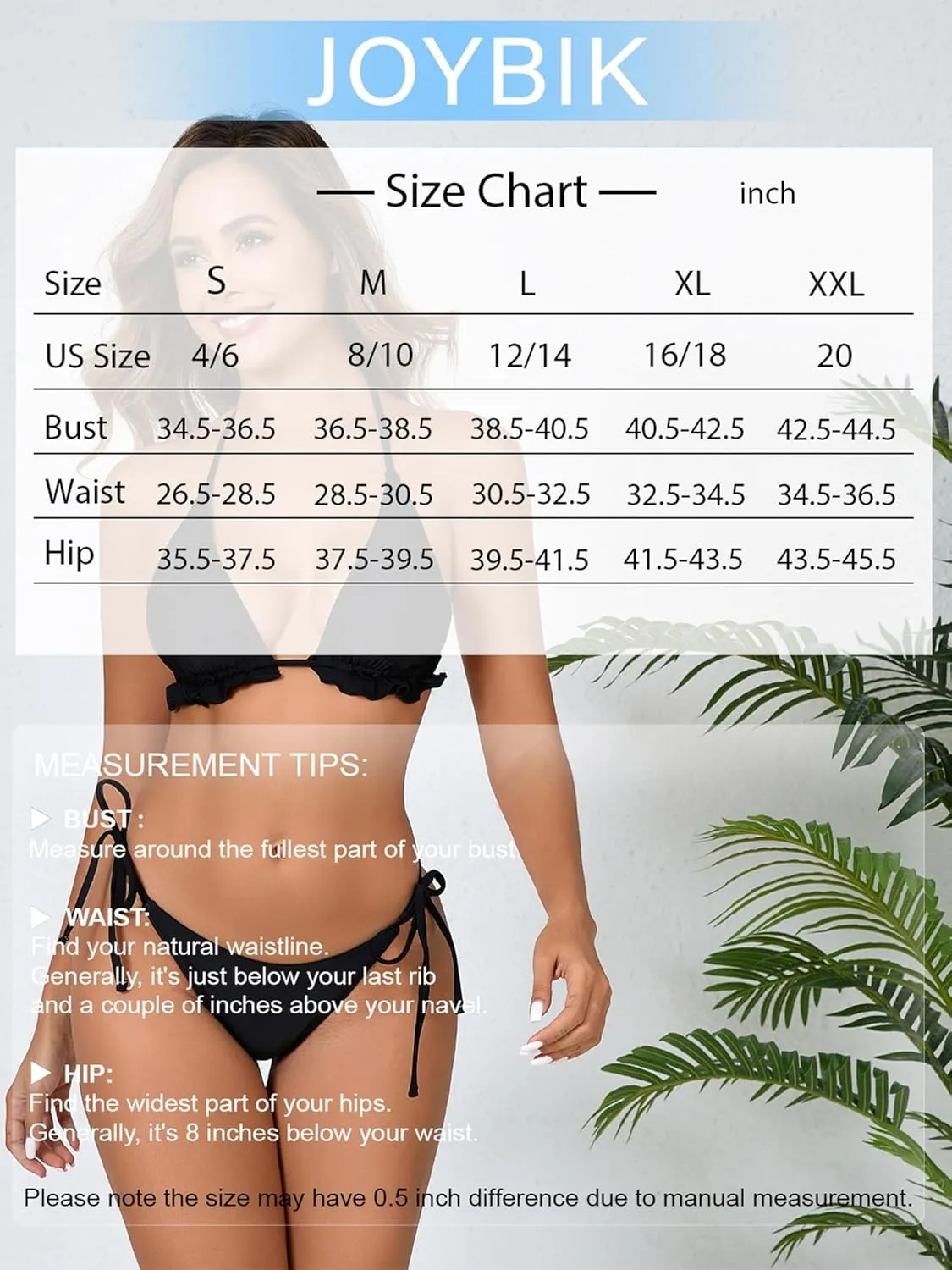 Women's Ruffled Flounce Halter String Triangle Bikini Sets Removable Bra Tie Side Two Piece Sexy Swimsuit