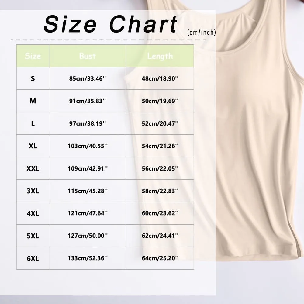 Womens Tank Tops with Built in Bra Summer Padded Undershirt Y2k Cute Going Out Tops Shelf Bra Yoga Camisole