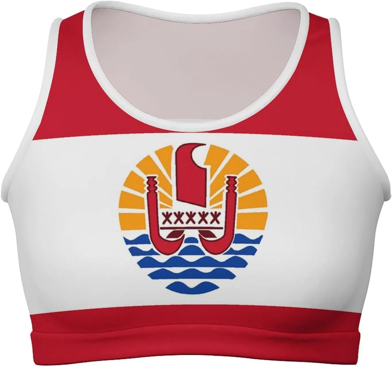 Zakqeik Womens Virgin Islands Flag Tank Tops Workout Cropped Cute Summer Camisole Sleeveless Tops