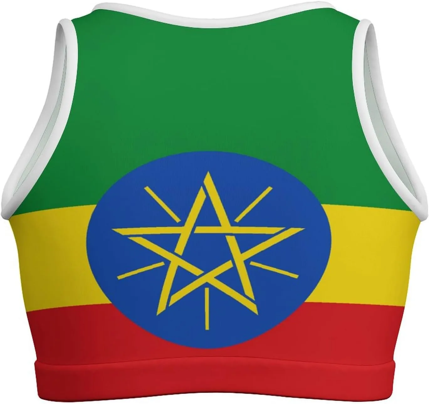 Zakqeik Womens Virgin Islands Flag Tank Tops Workout Cropped Cute Summer Camisole Sleeveless Tops